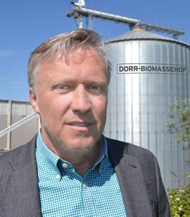 Peter Schweinberg, der Vorstandsvorsitzende der Biomassehof Allgäu eG