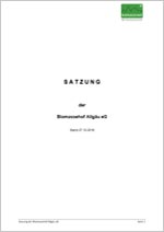 satzung